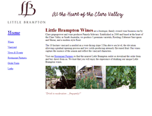 Tablet Screenshot of littlebramptonwines.com.au